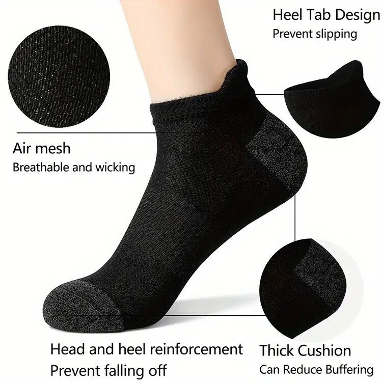 6-Pair-Cotton-Men-Socks-Comfy-Solid-Color-Males-Short-Sock-Summer-Cycling-Breathable-Mesh-Running-An-2019578