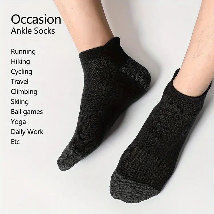 6-Pair-Cotton-Men-Socks-Comfy-Solid-Color-Males-Short-Sock-Summer-Cycling-Breathable-Mesh-Running-An-2019578