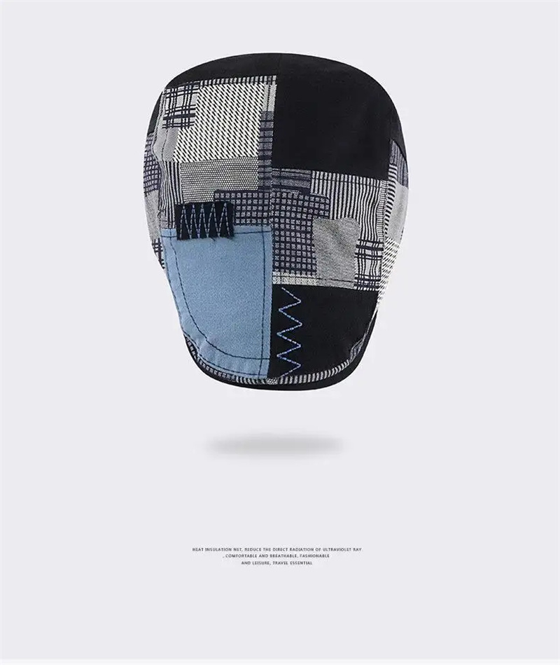 Collrown-Men-Berets-Retro-Patchwork-Plaid-hat-Mens-Flat-Cap-England-Newsboy-Cap-Classic-Peaked-Paint-2025093